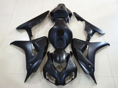 06-07 Schlichte Matt Schwarz CBR1000RR Motorrad Verkleidung