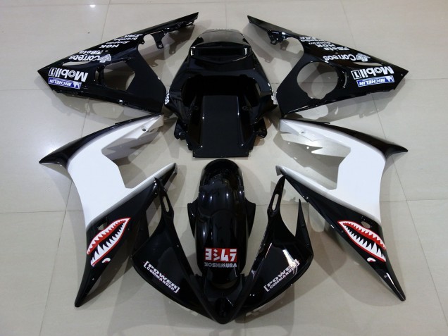 06-07 Schwarz Glänzend & Logos R6 Motorrad Verkleidung 06-07 Schwarz Glänzend & Logos R6 Motorrad Verkleidung