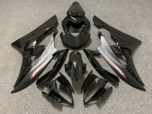 06-07 Schwarz Ninja R6 Motorrad Verkleidung 06-07 Schwarz Ninja R6 Motorrad Verkleidung