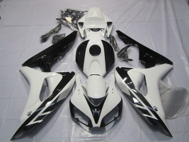 06-07 Schwarz & Weiß OEM Stil Keine Aufkleber CBR1000RR Motorrad Verkleidung