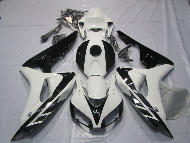 06-07 Schwarz & Weiß OEM Stil Keine Aufkleber CBR1000RR Motorrad Verkleidung 06-07 Schwarz & Weiß OEM Stil Keine Aufkleber CBR1000RR Motorrad Verkleidung