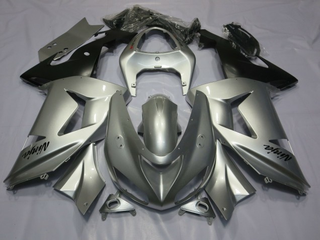 06-07 Silber ZX10R Motorrad Verkleidung 06-07 Silber ZX10R Motorrad Verkleidung