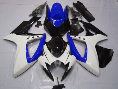 06-07 Tiefes Blauer Stern GSXR 600-750 Motorrad Verkleidung