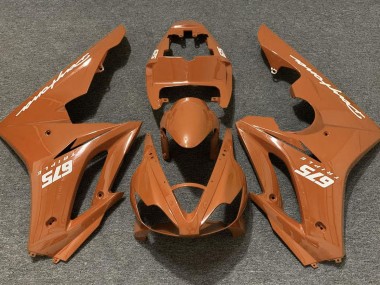 06-08 Orange Glänzend Daytona 675 Motorrad Verkleidung
