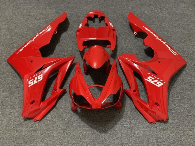 06-08 Rot Glänzend Daytona 675 Motorrad Verkleidung 06-08 Rot Glänzend Daytona 675 Motorrad Verkleidung