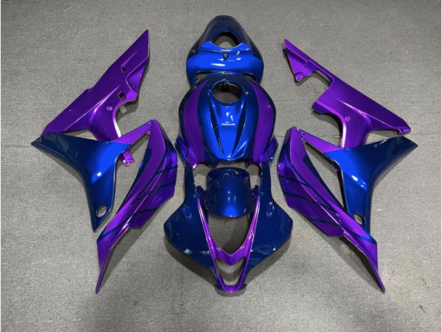 07-08 Blau & Weiß Custom CBR600RR Motorrad Verkleidung 07-08 Blau & Weiß Custom CBR600RR Motorrad Verkleidung