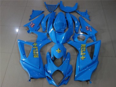 07-08 Blau Rizla GSXR 1000 Motorrad Verkleidung