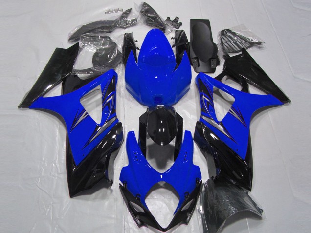 07-08 Blau & Schwarz GSXR 1000 Motorrad Verkleidung 07-08 Blau & Schwarz GSXR 1000 Motorrad Verkleidung