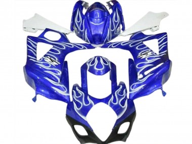 07-08 Blaue Flamme GSXR 1000 Motorrad Verkleidung