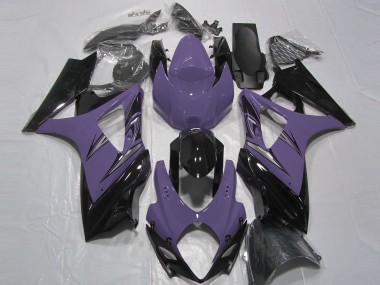 07-08 Dunkelviolett & Schwarz GSXR 1000 Motorrad Verkleidung