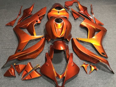 07-08 Flaches Orange CBR600RR Motorrad Verkleidung