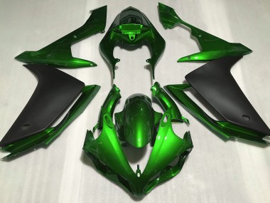 07-08 Glänzend Grün & Schwarz R1 Motorrad Verkleidung