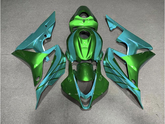 07-08 Grün-Blaugrün CBR600RR Motorrad Verkleidung 07-08 Grün-Blaugrün CBR600RR Motorrad Verkleidung
