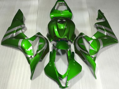 07-08 Grün Captain America CBR600RR Motorrad Verkleidung