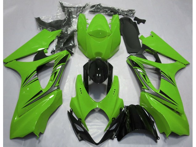 07-08 Grün OEM-Stil GSXR 1000 Motorrad Verkleidung 07-08 Grün OEM-Stil GSXR 1000 Motorrad Verkleidung