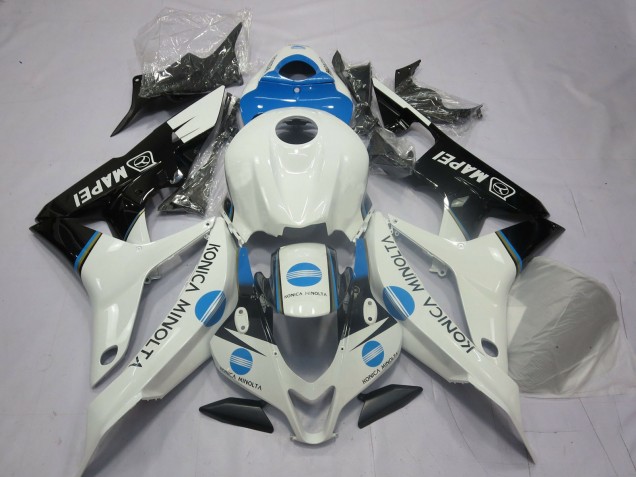 07-08 Hellblau Konica Minolta CBR600RR Motorrad Verkleidung