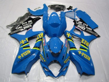 07-08 Hellblau Rizla GSXR 1000 Motorrad Verkleidung