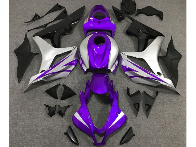 07-08 Lila-Silber-Stil OEM CBR600RR Motorrad Verkleidung 07-08 Lila-Silber-Stil OEM CBR600RR Motorrad Verkleidung