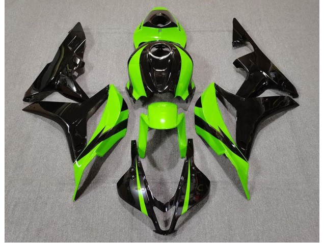 07-08 Limettengrün & Schwarz CBR600RR Motorrad Verkleidung
