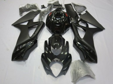 07-08 Matt Schwarz Glänzend GSXR 1000 Motorrad Verkleidung
