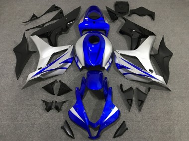07-08 OEM Stil Blau & Silber CBR600RR Motorrad Verkleidung