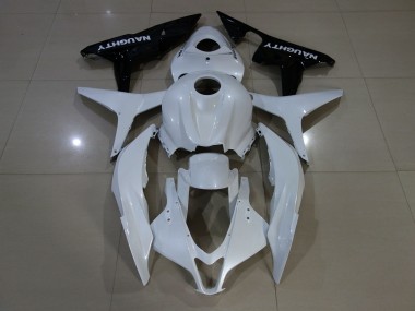 07-08 Perlweiss CBR600RR Motorrad Verkleidung