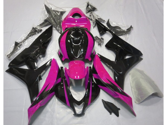 07-08 Rosa & Schwarz OEM Design CBR600RR Motorrad Verkleidung 07-08 Rosa & Schwarz OEM Design CBR600RR Motorrad Verkleidung