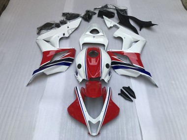 07-08 Rot Glänzend & Weiß CBR600RR Motorrad Verkleidung