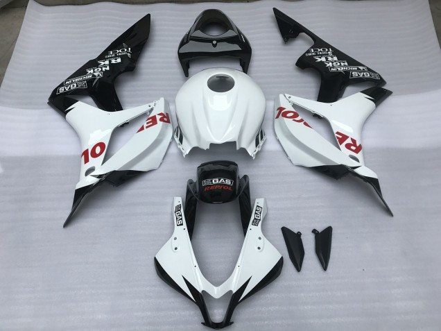 07-08 Weiß & Rot Glänzend Repsol CBR600RR Motorrad Verkleidung