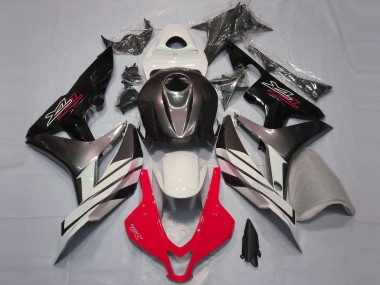 07-08 Rot Weiß & Grau CBR600RR Motorrad Verkleidung