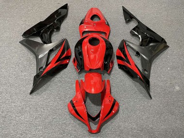 07-08 Rot OEM Stil & Grau CBR600RR Motorrad Verkleidung