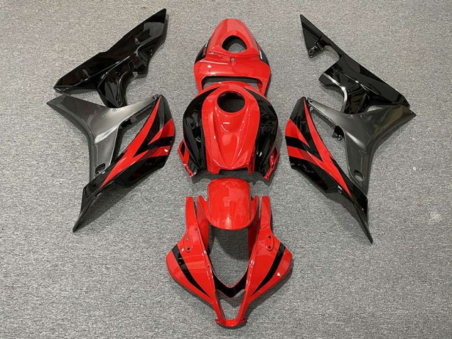 07-08 Rot OEM Stil & Grau CBR600RR Motorrad Verkleidung 07-08 Rot OEM Stil & Grau CBR600RR Motorrad Verkleidung
