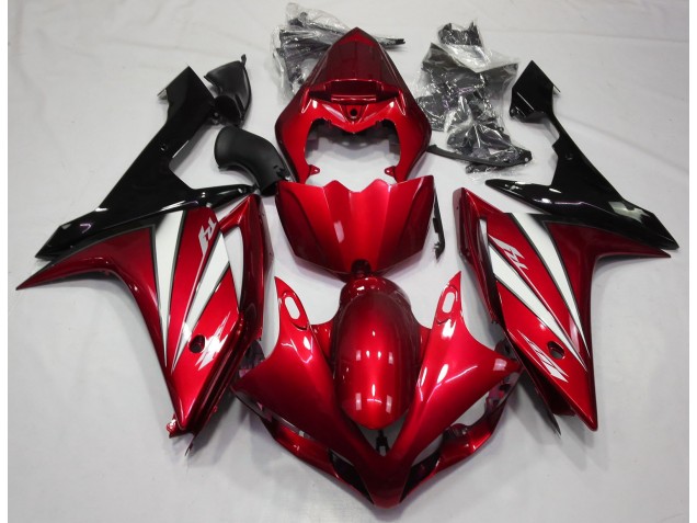 07-08 Rot Weiß & Schwarz R1 Motorrad Verkleidung 07-08 Rot Weiß & Schwarz R1 Motorrad Verkleidung