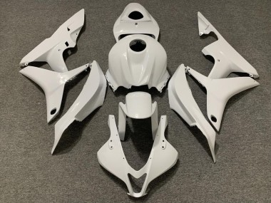 07-08 Schlichte Glanz Weiß CBR600RR Motorrad Verkleidung