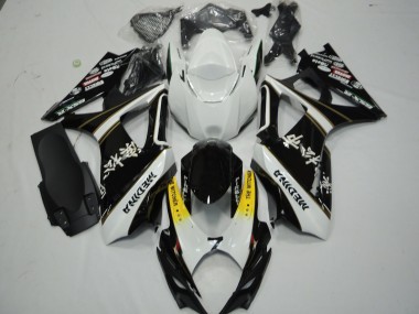 07-08 Schwarz & Weiß GSXR 1000 Motorrad Verkleidung