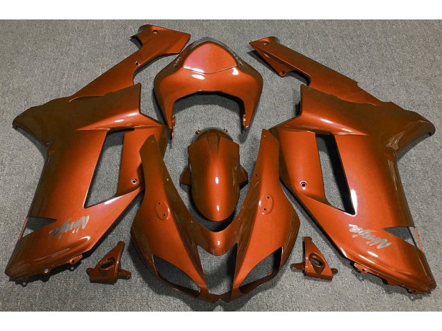 07-08 Tigerorange ZX6R Motorrad Verkleidung