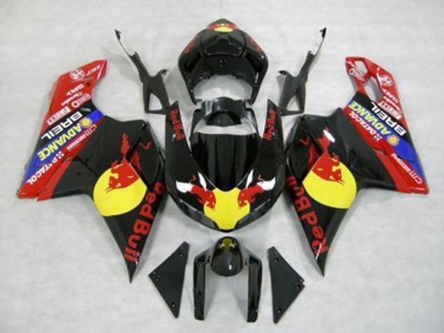 07-14 Breil Rot Bull Ducati 848 1098 1198 Motorrad Verkleidung 07-14 Breil Rot Bull Ducati 848 1098 1198 Motorrad Verkleidung
