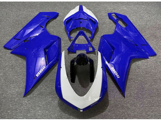 07-14 Glänzend Blau Sp Ducati 848 1098 1198 Motorrad Verkleidung 07-14 Glänzend Blau Sp Ducati 848 1098 1198 Motorrad Verkleidung
