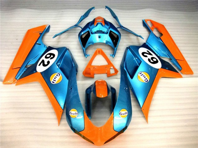 07-14 Matte Gulf Ducati 848 1098 1198 Motorrad Verkleidung 07-14 Matte Gulf Ducati 848 1098 1198 Motorrad Verkleidung