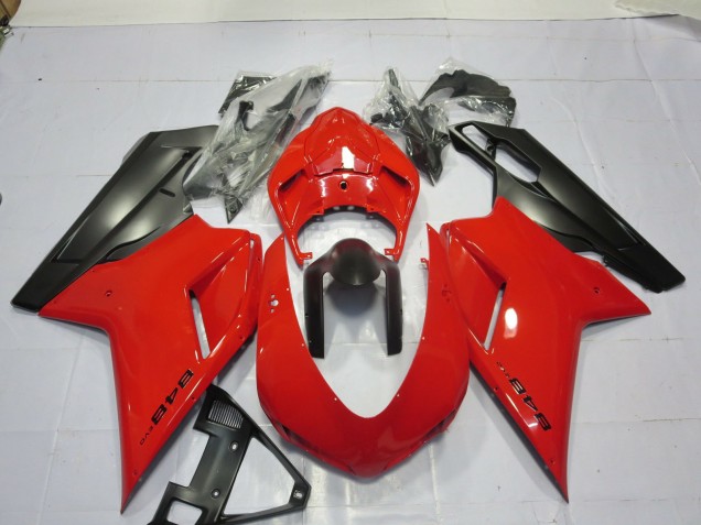 07-14 Rot Ducati 848 1098 1198 Motorrad Verkleidung 07-14 Rot Ducati 848 1098 1198 Motorrad Verkleidung