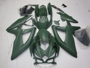 08-10 Armeegrün GSXR 600-750 Motorrad Verkleidung