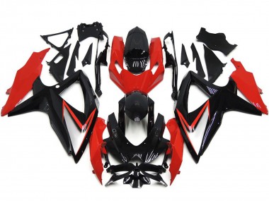08-10 Benutzerdefiniert Rot OEM Stil GSXR 600-750 Motorrad Verkleidung