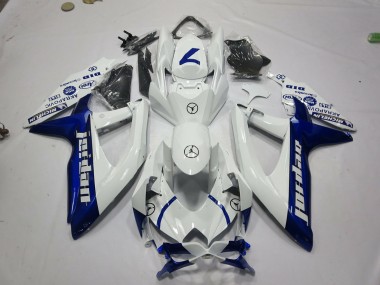 08-10 Blau Jordan GSXR 600-750 Motorrad Verkleidung
