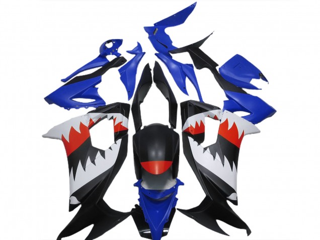 08-10 Blauer Hai ZX10R Motorrad Verkleidung 08-10 Blauer Hai ZX10R Motorrad Verkleidung