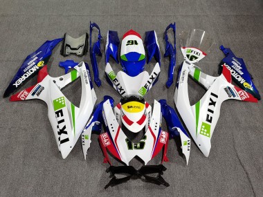 08-10 Fixi GSXR 600-750 Motorrad Verkleidung