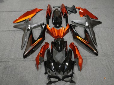 08-10 Gebranntes Orange OEM Stil GSXR 600-750 Motorrad Verkleidung