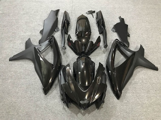 08-10 Glanz/Matt Schwarz GSXR 600-750 Motorrad Verkleidung 08-10 Glanz/Matt Schwarz GSXR 600-750 Motorrad Verkleidung