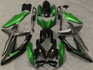 08-10 Glanzgrün & Grün R GSXR 600-750 Motorrad Verkleidung