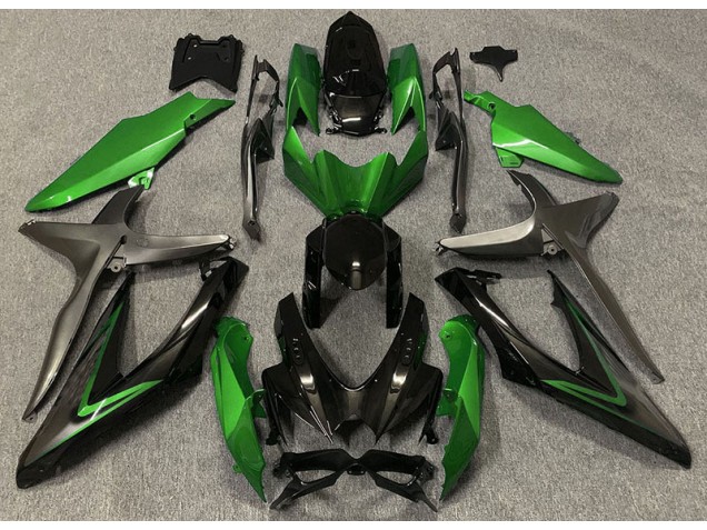 08-10 Glanzgrün & Grün R GSXR 600-750 Motorrad Verkleidung