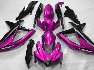 08-10 Glanzrosa GSXR 600-750 Motorrad Verkleidung